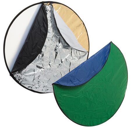 7-v-1 skladací difúzor a reflektor BRESSER BR-TR2 – Ø 110 cm