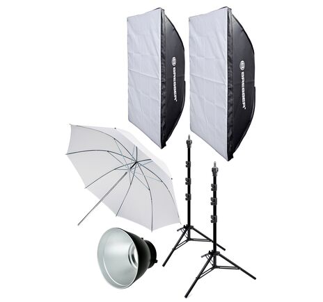 Štúdiový blesk BRESSER – akčná sada č. 4