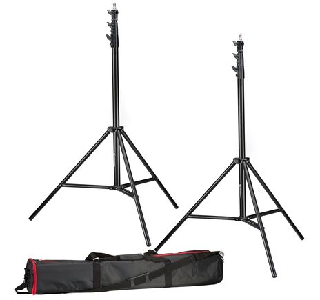 Sada 2× statív BRESSER BR-TP280 PRO-1 (280 cm) + taška