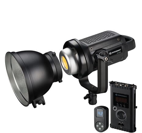 LED štúdiová lampa BRESSER BR-D1200BL COB 120W s Bowens uchytením