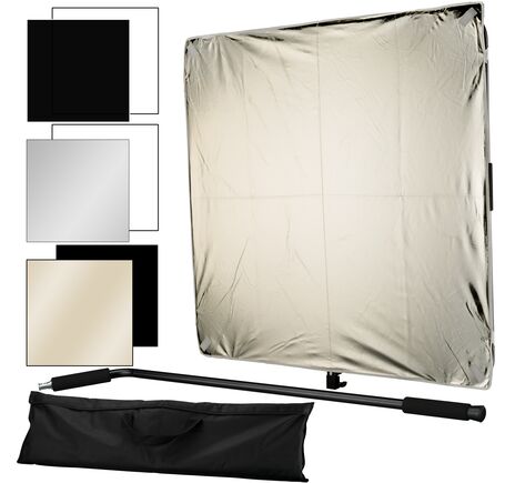 Reflektorovo-difúzny panel BRESSER BR-DP1000 6 v 1 100×100 cm