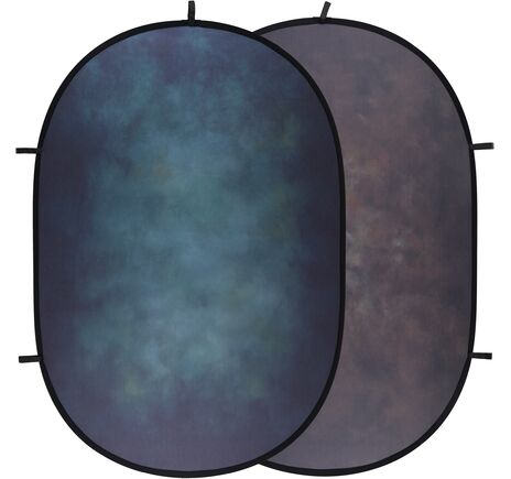 Skladacie pozadie BRESSER BR-FB612 150 × 200 cm – fialovo-modré