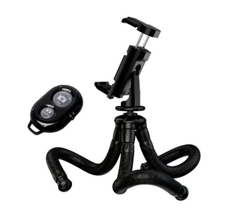 Mini statív BRESSER s Bluetooth spúšťou – pre smartfóny