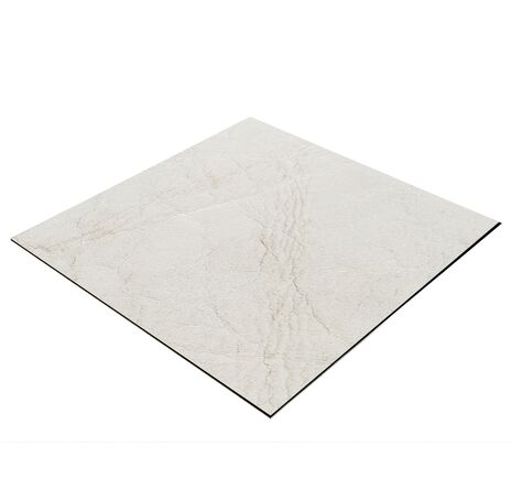 Flatlay pozadie BRESSER 60 × 60 cm – biela kožená textúra