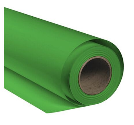 Papierové pozadie BRESSER SBP10 2,00 × 11 m – zelené (greenscreen)/chromakey zelené