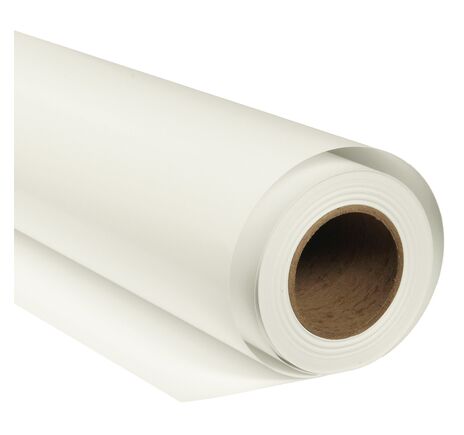 Papierové pozadie BRESSER SBP32 2,72 × 11 m – polar biele