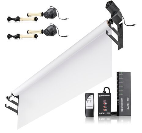 Elektrický systém BRESSER EBS-3 pre pozadia – 3 role