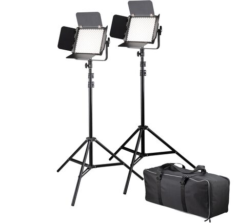 LED plošné svetlo BRESSER BR-600MB Dual Kit