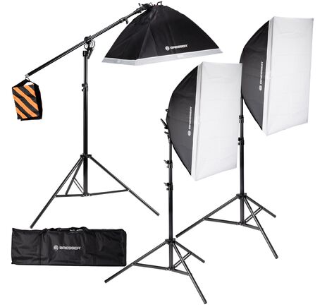 LED denný set BRESSER BR-235B so softboxmi