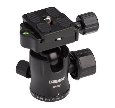 Guľová hlava BRESSER BH-51MT do 10 kg so statívovým závitom 1/4 palca