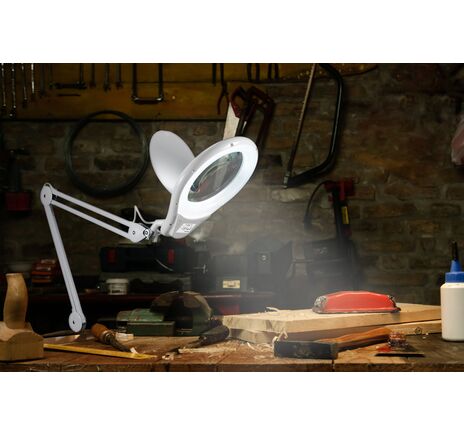 Stolová LED lupa BRESSER 2x 175 mm, image-4