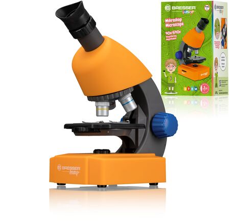 Detský mikroskop BRESSER JUNIOR so zoom okulárom 40×–640×