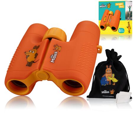 DieMaus Detský ďalekohľad Orange s puzdrom