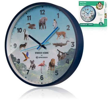 Detské nástenné hodiny FREEK VONK × BRESSER