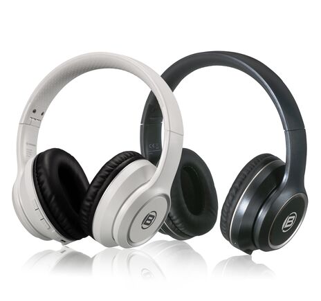 BRESSER Bluetooth slúchadlá cez uši čierne |, image-5