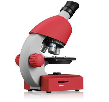 Mikroskop Bresser Junior 40-640x červený, Farba: Red, image-2