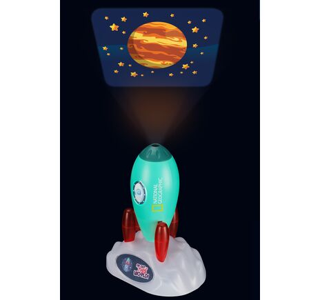 NATIONAL GEOGRAPHIC Projektor na premietanie vesmírnych rakiet a nočné svetlo, image-5