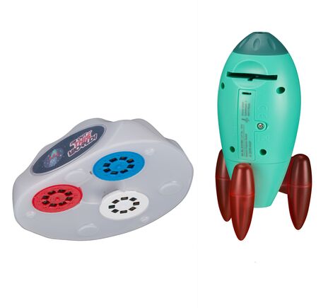 NATIONAL GEOGRAPHIC Projektor na premietanie vesmírnych rakiet a nočné svetlo, image-3