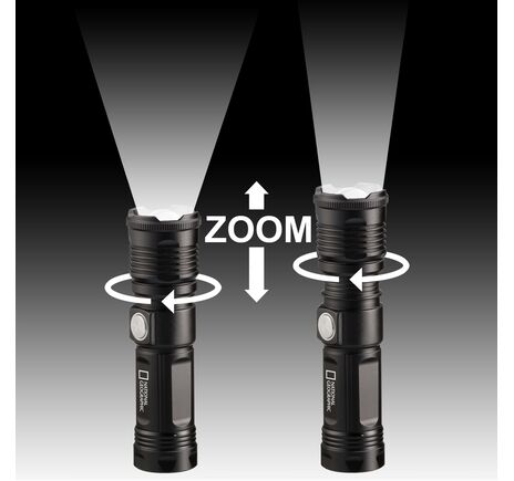 NATIONAL GEOGRAPHIC ILUMINOS 1000 LED Zoom Flashlight 1000 lm, image-5