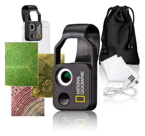 Mikroskop NATIONAL GEOGRAPHIC 200x pre smartfóny s CPL, image-7