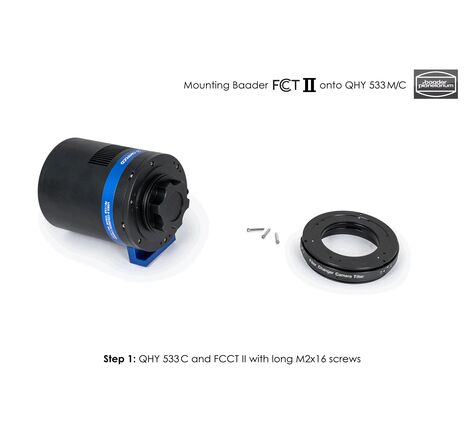 Baader FCCT (Filter Changer Camera Tilter) für RASA 8" und QHY-Kameras, image-17
