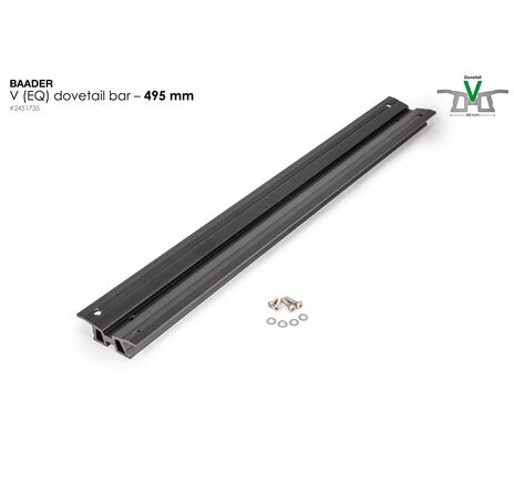 Schiene V, 495 mm für 8" RASA