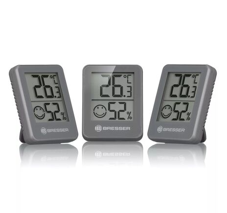 BRESSER ClimaTrend Hygro Indicator 3-piece Set Thermo-Hygrometer