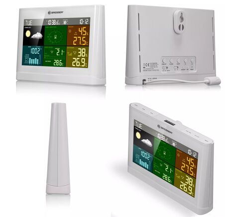 BRESSER 5-in-1 Comfort Weather Station with Colour Display, image-6