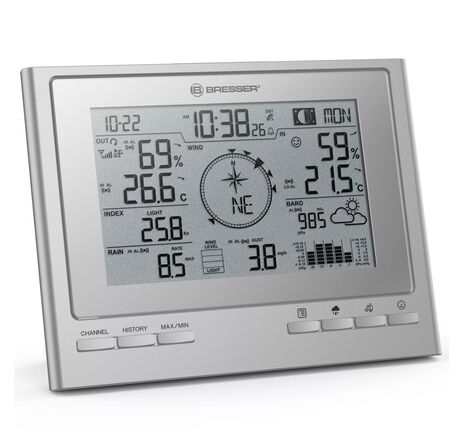 BRESSER Additional / Spare Base Station for Weather Station 7003100, image-4