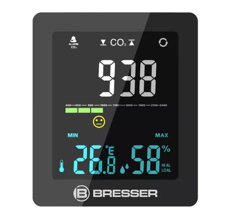 BRESSER CO² Air Quality Monitor Smile, image-3