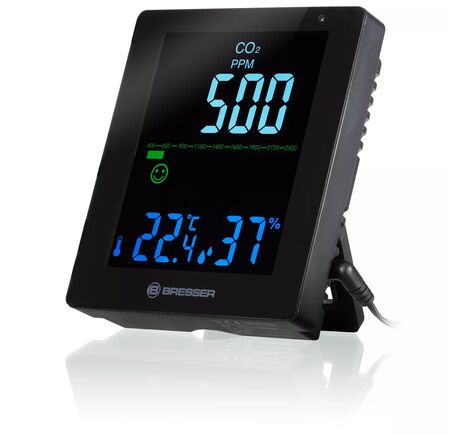 BRESSER CO² Air Quality Monitor Smile
