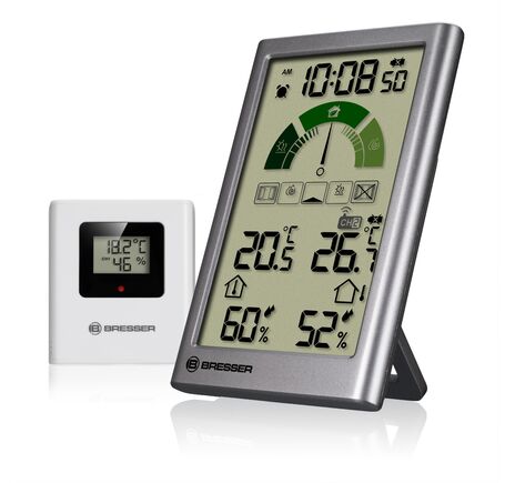 Termo-hygrometer BRESSER VentAir V – odporúčanie vetrania