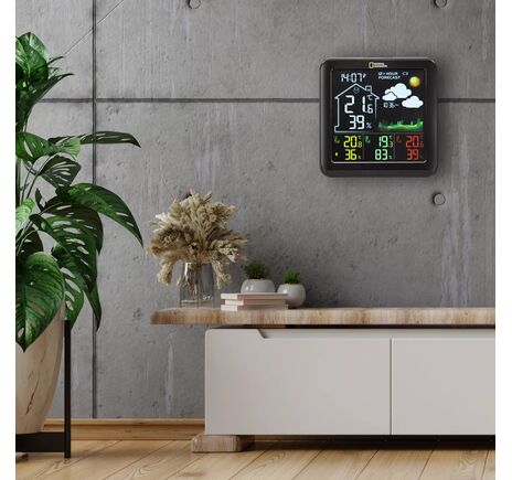 NATIONAL GEOGRAPHIC VA Farebná meteorologická stanica s LCD displejom vrátane 3 senzorov, image-3