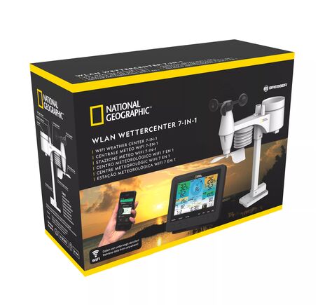 Farebná meteorologická stanica NATIONAL GEOGRAPHIC Wi-Fi so senzorom 7 v 1, image-6