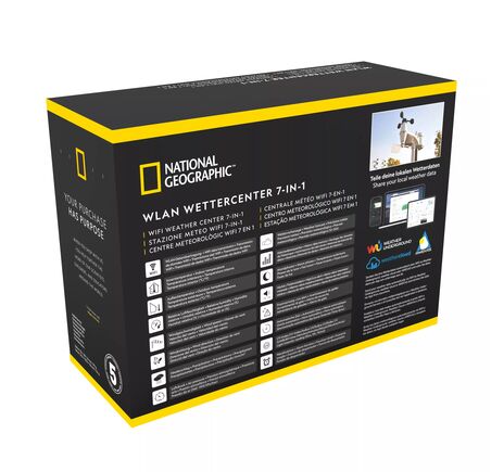 Farebná meteorologická stanica NATIONAL GEOGRAPHIC Wi-Fi so senzorom 7 v 1, image-7