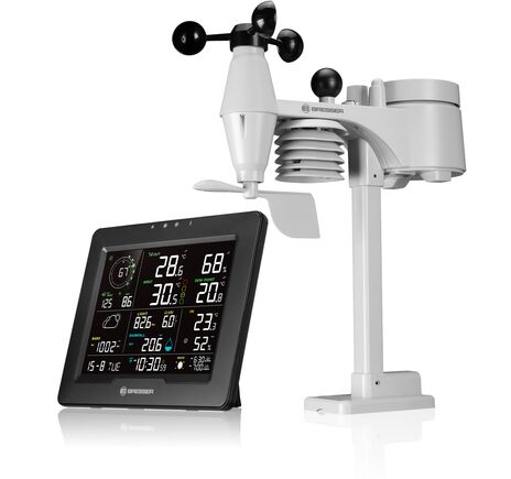 WLAN meteostanica BRESSER 8-v-1 Sahara TB s indexom tepla