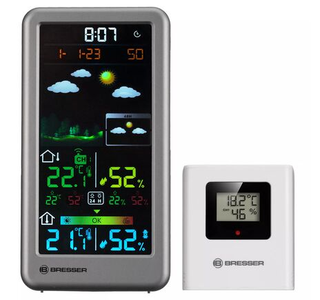 RC meteostanica Bresser Neomeo V – antracit, image-4