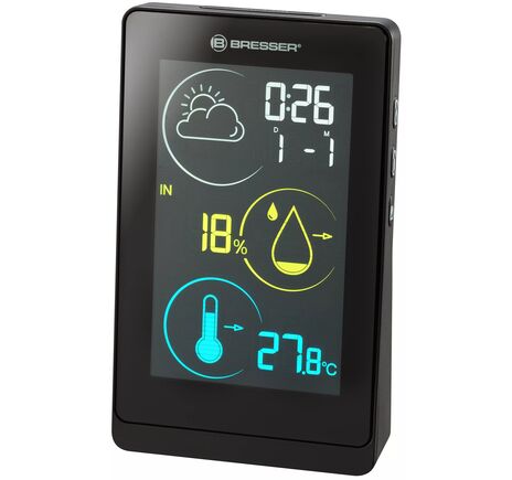 Farebná meteostanica BRESSER ClimaTrend Life H so zmenou farby, image-2