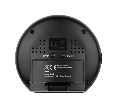 BRESSER Bluetooth BBQ Thermometer BT4, image-2
