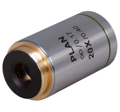 Levenhuk MED 20x Infinity Plan Achromatic Objective, image-2