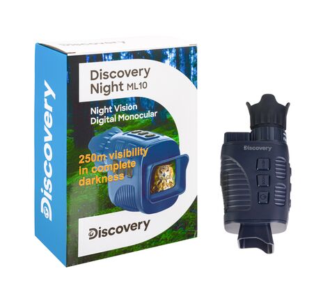 Digitálny monokulár s nočným videním Discovery Night ML10 s stativom, image-2