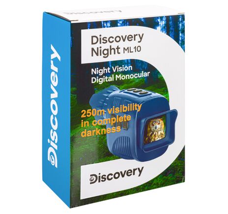 Digitálny monokulár s nočným videním Discovery Night ML10 s stativom, image-13