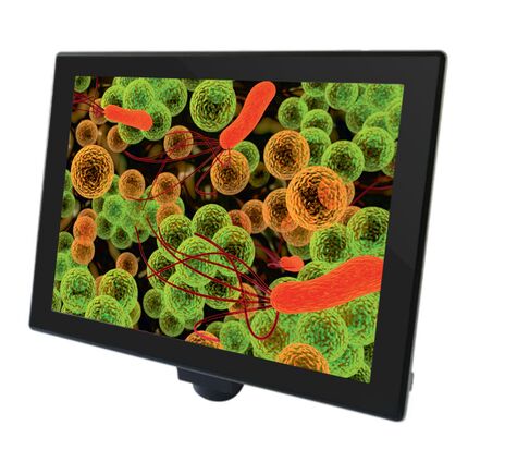 Mikroskopický digitálny fotoaparát Levenhuk 5M s LDC obrazovkou 9,4", image-9