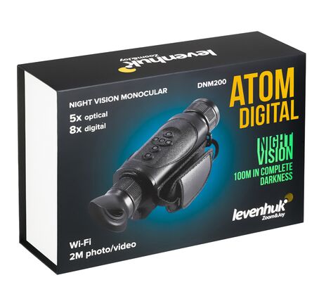 Monokulárny ďalekohľad Levenhuk Atom Digital DNM200 s nočným videním, image-13