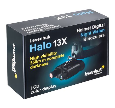 Digitálny ďalekohľad Levenhuk Halo 13X na prilbu s nočným videním, image-12