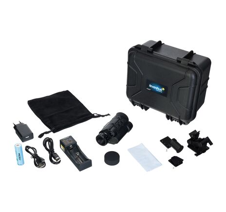 Digitálny monokulár s nočným videním Levenhuk Halo NVM50 Helmet, image-3