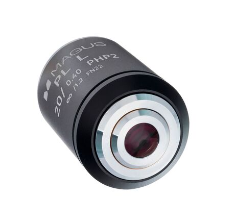Objektív MAGUS 20HP, 20х/0,40 Plan L fáza PHP2 ∞/1,2 WD 8,0 mm, image-2