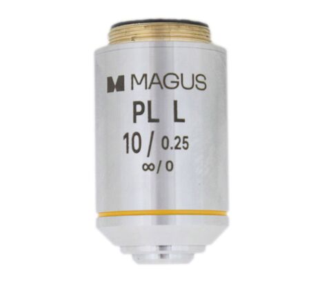 MAGUS 10PLL 10x/0,25 Plan L WD 5,0 mm