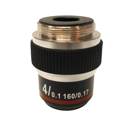 Optika Objektiv 4x/0.10, hochkontrast, M-137