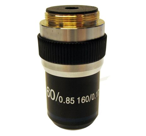 Objektív Optika M-142, achromatický 60x/0,8